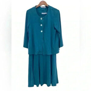 Modern Soul 2 Piece Set. Midi Dress and Button Cardigan. New with Tags